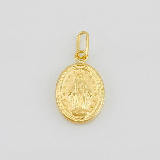 Dije Virgen Milagrosa 0.55g / 2cm Oro Amarillo 18K