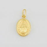 Dije Virgen Milagrosa 0.55g / 2cm Oro Amarillo 18K