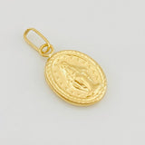 Dije Virgen Milagrosa 0.55g / 2cm Oro Amarillo 18K