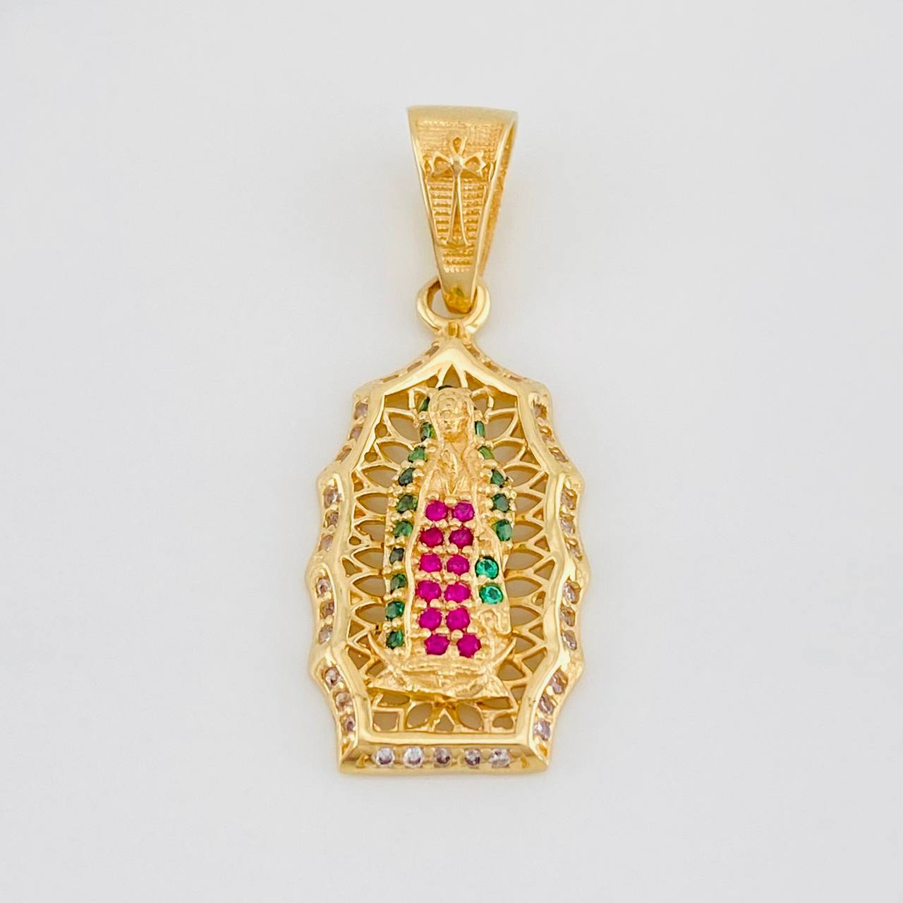 Dije Virgen de Guadalupe 3.4g / 3.2cm Oro Amarillo 18K