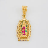 Dije Virgen de Guadalupe 3.4g / 3.2cm Oro Amarillo 18K