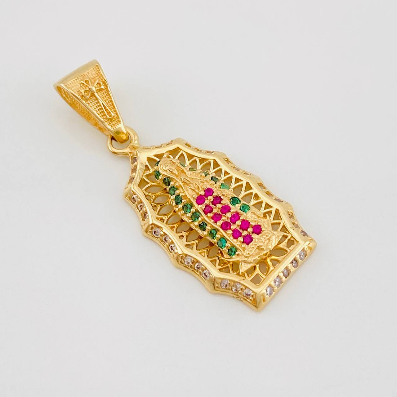 Dije Virgen de Guadalupe 3.4g / 3.2cm Oro Amarillo 18K