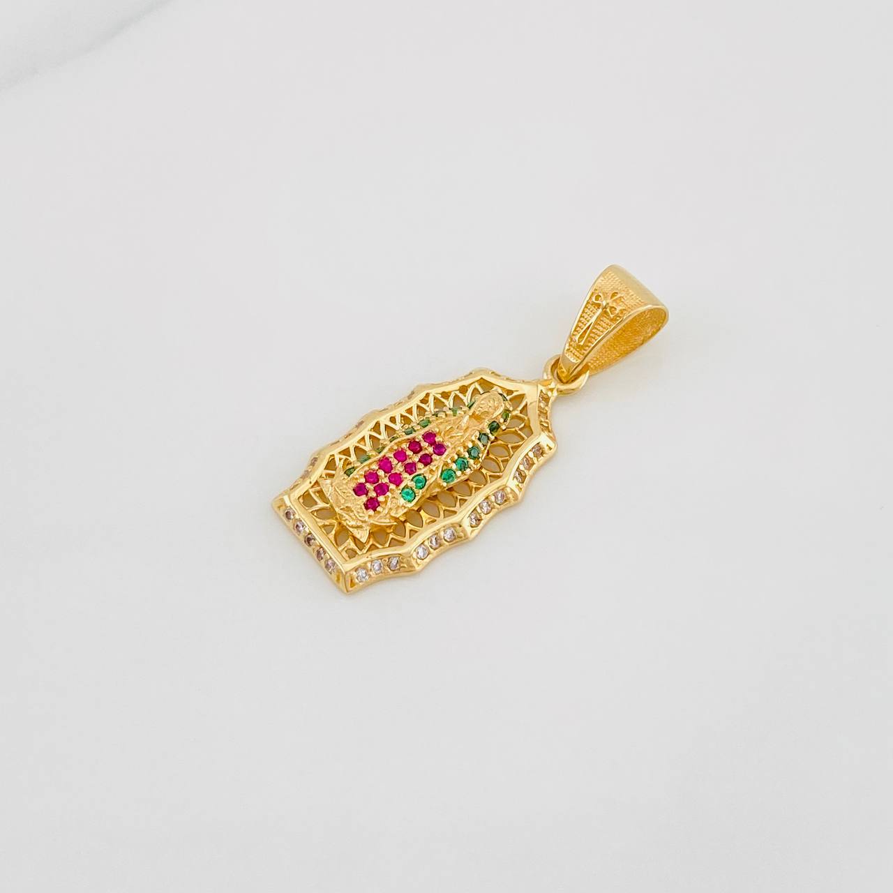 Dije Virgen de Guadalupe 3.4g / 3.2cm Oro Amarillo 18K