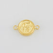 Herraje Fe 0.5g / 1.6cm Oro Amarillo 18K