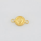 Herraje Corona 0.3g / 1.4cm Oro Amarillo 18K