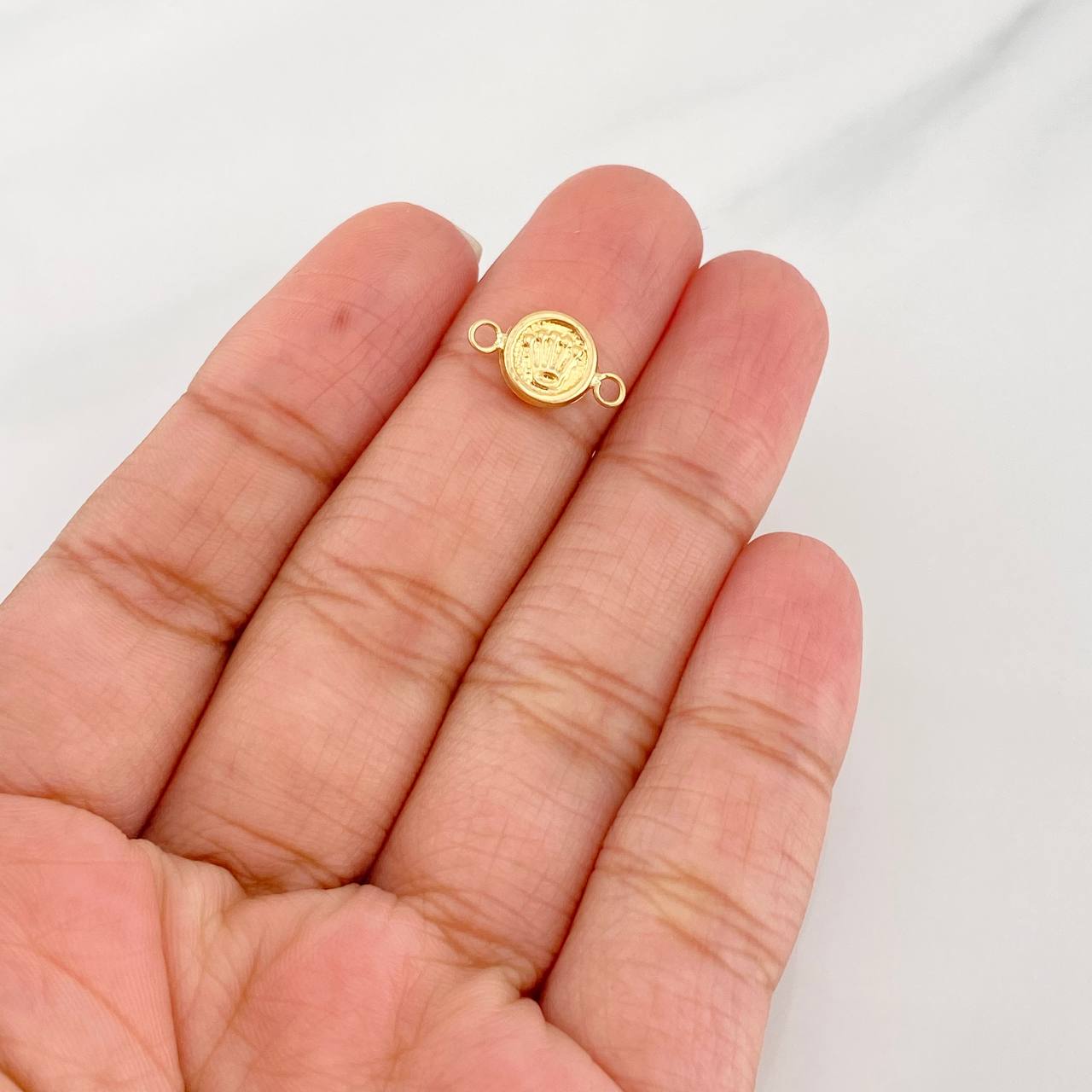 Herraje Corona 0.3g / 1.4cm Oro Amarillo 18K