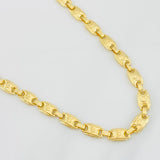Cadena Cadena Rustica Corona 18.95g / 60cm / 5.7mm Oro Amarillo 18K