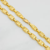 Cadena Cadena Rustica Corona 18.95g / 60cm / 5.7mm Oro Amarillo 18K