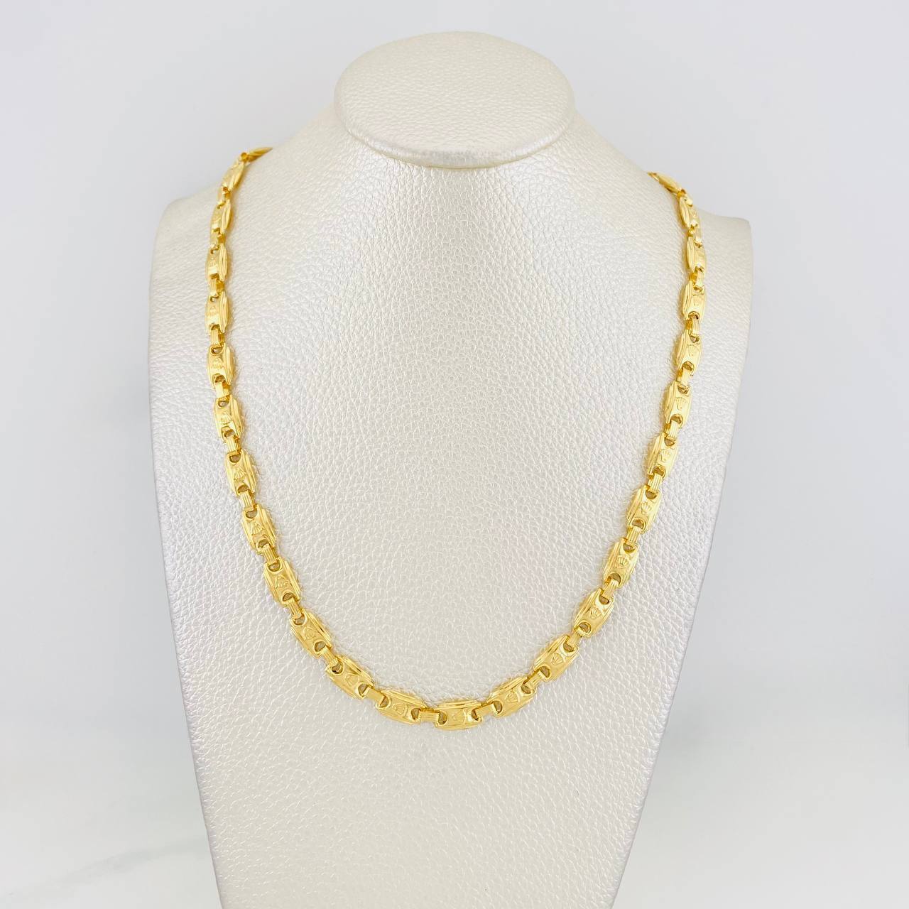 Cadena Cadena Rustica Corona 18.95g / 60cm / 5.7mm Oro Amarillo 18K
