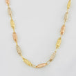 Cadena Rustica Barril 7.55g / 60cm / 3.6mm Tres Oros 18K