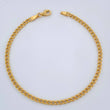 Pulso Cubano 2.8gr / 19.2cm / 3mm Oro Amarillo +1 18K $