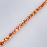 Pulso Lazo 2.8gr / 19cm / 3mm Oro Rosa +3 18K $