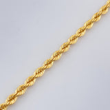 Pulso Lazo 1.8gr / 18.8cm / 3mm Oro Amarillo +3 18K $
