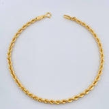 Pulso Lazo 1.25gr / 18.8cm / 2mm Oro Amarillo +3 18K $