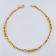 Pulso Lazo Veneciana 2.4gr / 19cm / 2mm Oro Amarillo +3 18K $