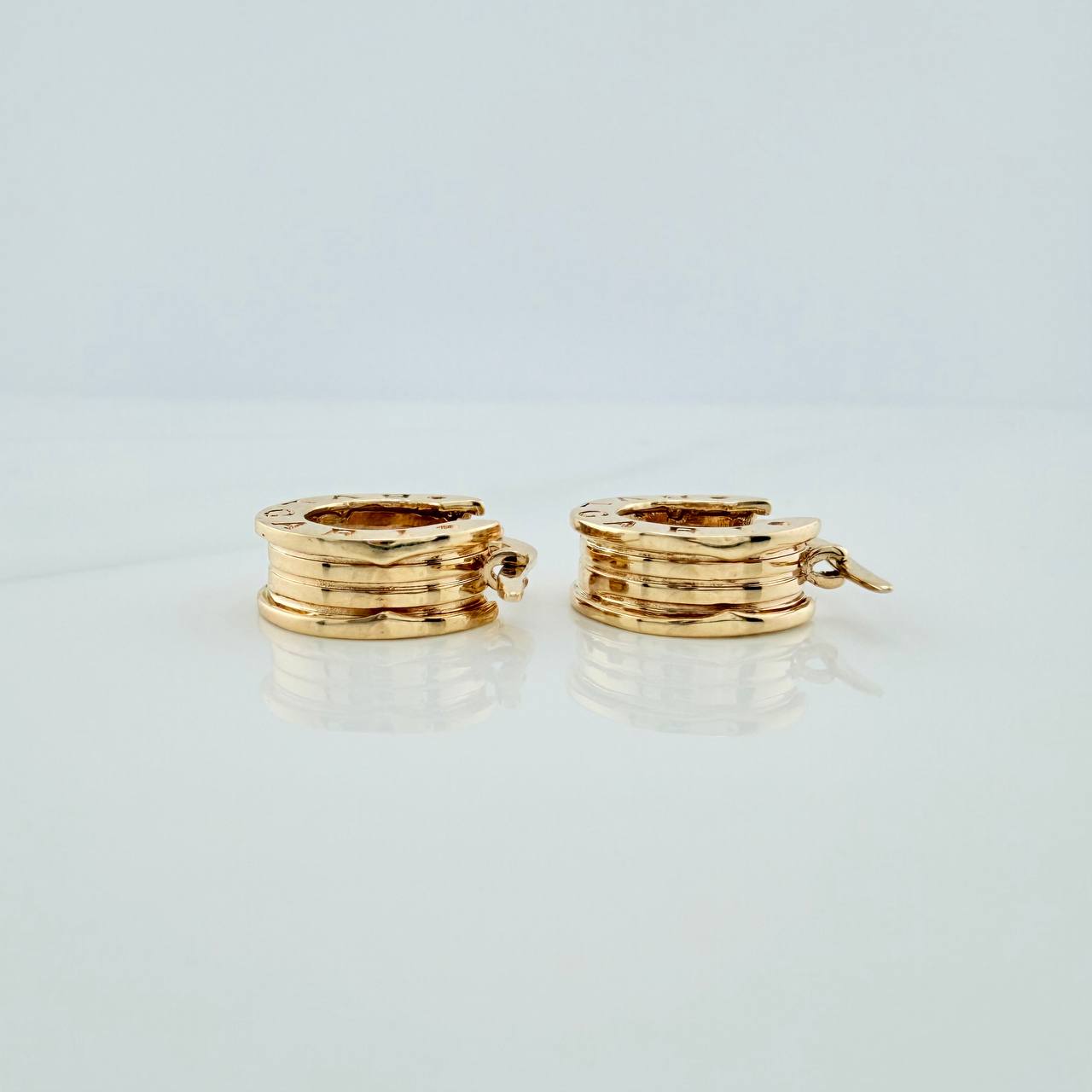 Candongas Lineas Bv 4.2gr / 1.5cm / Oro Amarillo 18K