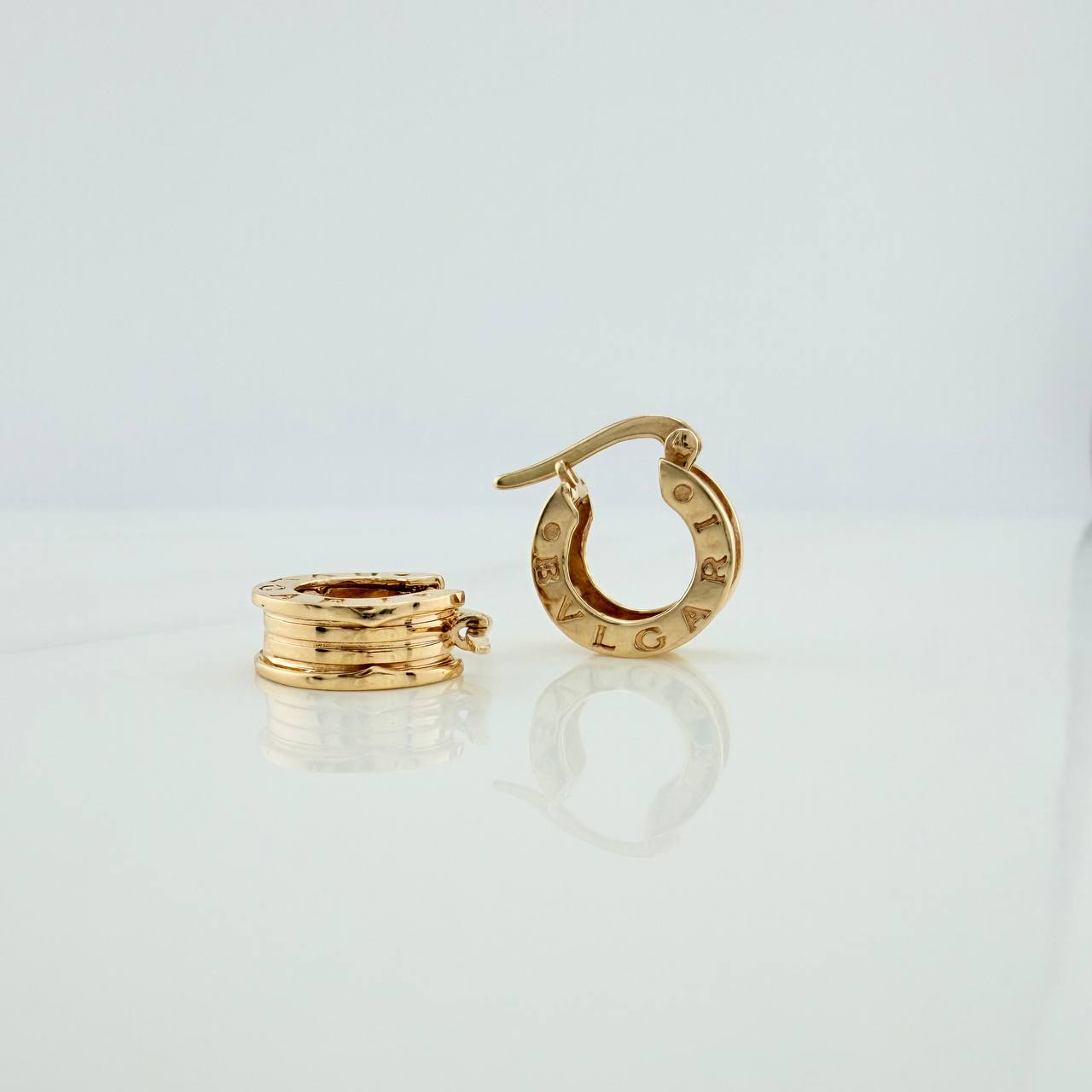 Candongas Lineas Bv 4.2gr / 1.5cm / Oro Amarillo 18K