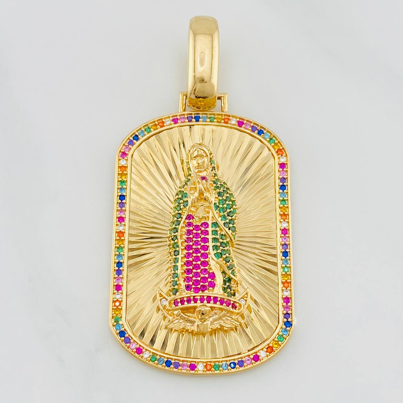 Dije Virgen Guadalupe 17.35g / 5.8cm Oro Amarillo 18K
