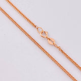 Cadena Franco 2.9g / 45cm / 1.5mm Oro Rosa 18K