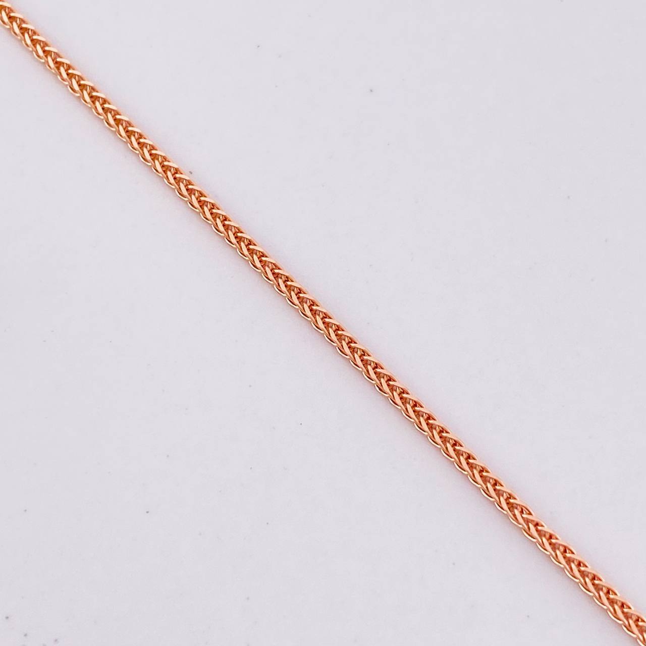 Cadena Franco 2.9g / 45cm / 1.5mm Oro Rosa 18K