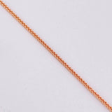 Cadena Franco 2.9g / 45cm / 1.5mm Oro Rosa 18K