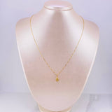 Set Cadena Veneciana + Dije Virgen de Guadalupe / 1.3g / 45cm Oro Amarillo 18K