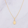 Set Cadena Veneciana + Dije Virgen Milagrosa / 1.35g / 45cm Oro Amarillo 18K