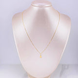 Set Cadena Veneciana + Dije Virgen Milagrosa / 1.35g / 45cm Oro Amarillo 18K