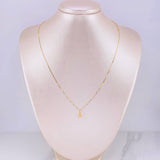 Set Cadena Veneciana + Dije Corazón / 1.35g / 45cm Oro Amarillo 18K