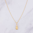 Set Cadena Veneciana + Dije Ángel de la Guarda / 1.35g / 45cm Oro Amarillo 18K