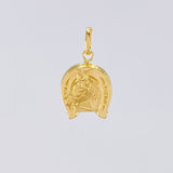 Dije Herradura Caballo 1.1g / 2.4cm Oro Amarillo 18K
