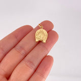 Dije Herradura Caballo 1.1g / 2.4cm Oro Amarillo 18K
