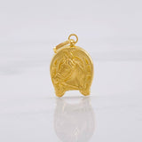 Dije Herradura Caballo 1.1g / 2.4cm Oro Amarillo 18K