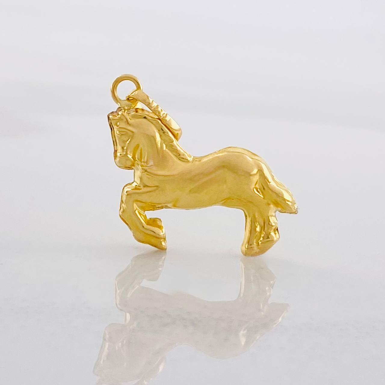 Dije Caballo 0.85g / 2cm Oro Amarillo 18K