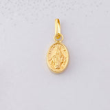 Dije Virgen Milagrosa 0.25g / 1.4cm Oro Amarillo 18K