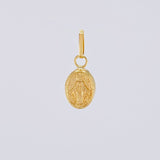 Dije Virgen Milagrosa 0.25g / 1.4cm Oro Amarillo 18K