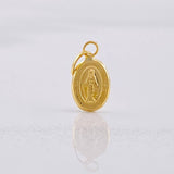 Dije Virgen Milagrosa 0.2g / 1.4cm Oro Amarillo 18K