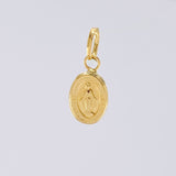 Dije Virgen Milagrosa 0.2g / 1.4cm Oro Amarillo 18K