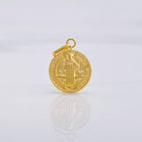 Dije San Benito 0.75g / 2cm Oro Amarillo 18K