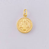 Dije San Benito 0.7g / 2cm Oro Amarillo 18K