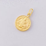 Dije San Benito 0.75g / 2cm Oro Amarillo 18K
