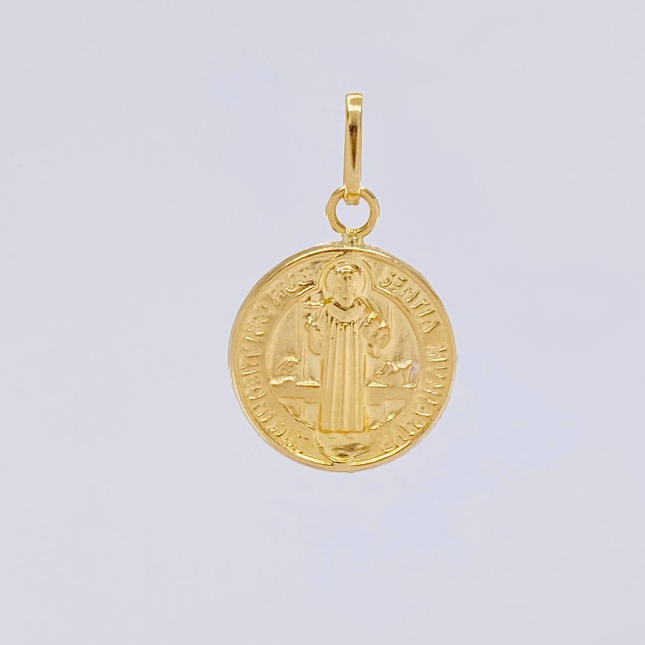 Dije San Benito 0.75g / 2cm Oro Amarillo 18K
