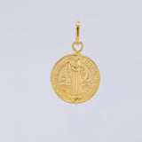 Dije San Benito 0.7g / 2cm Oro Amarillo 18K