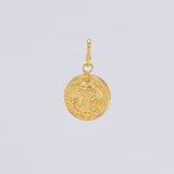 Dije San Benito 0.55g / 1.8cm Oro Amarillo 18K