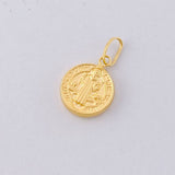 Dije San Benito 0.5g / 1.8cm Oro Amarillo 18K