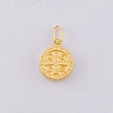 Dije San Benito 0.5g / 1.8cm Oro Amarillo 18K