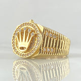 Anillo Corona Arpada 8.75gr / T9 1/2 / Oro 18K