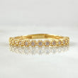 Anillo Ojos Burbujeantes 1.3gr / T6 3/4 / Oro 18K
