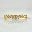 Anillo Ola Curva Tupida 1.3gr / T6 / Oro 18K *