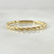 Anillo Trenzado 1.2gr / T7 / Oro 18K *